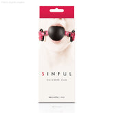 Sinful Silicone Gag
